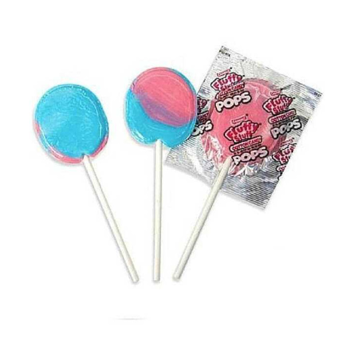 Fluffy Stuff Cotton Candy Pops 18 g