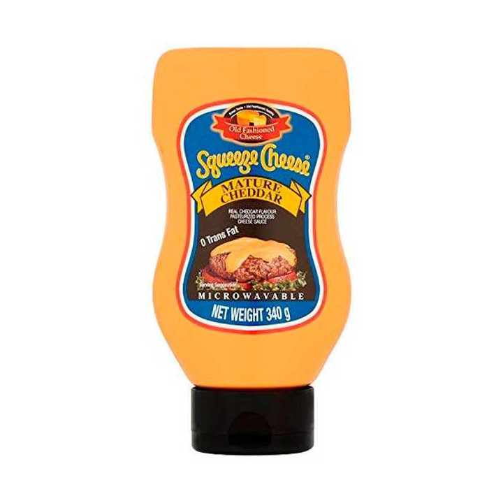 Old Fashioned Foods Mature Squeeze Cheese 354 g