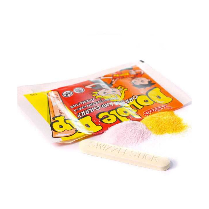 Swizzels Double Dip Orange and Cherry 19 g