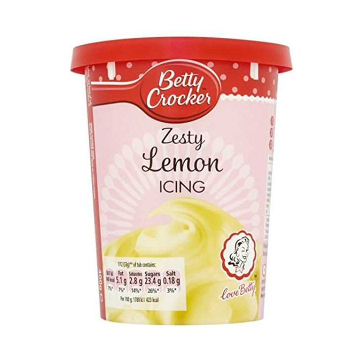 Betty Crocker Zesty Lemon Icing 400 g