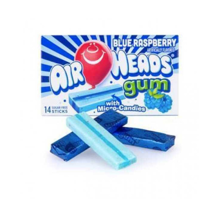 Airheads Bubble Gum Blue Raspberry 34 g