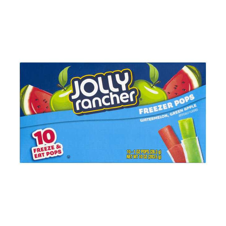 Jolly Rancher Freezer Bars 10 Pack - 283.5 g