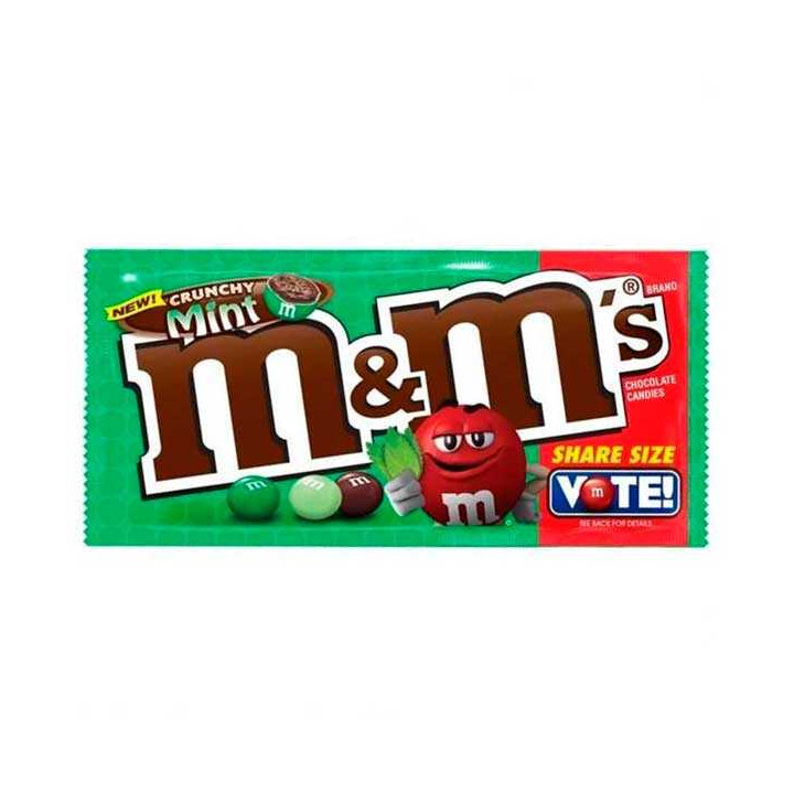 M&M's Crunchy Mint Share Size 80.2 g