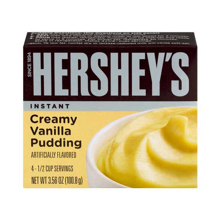 Hershey's Instant Creamy Vanilla Pudding Mix 100.8 g