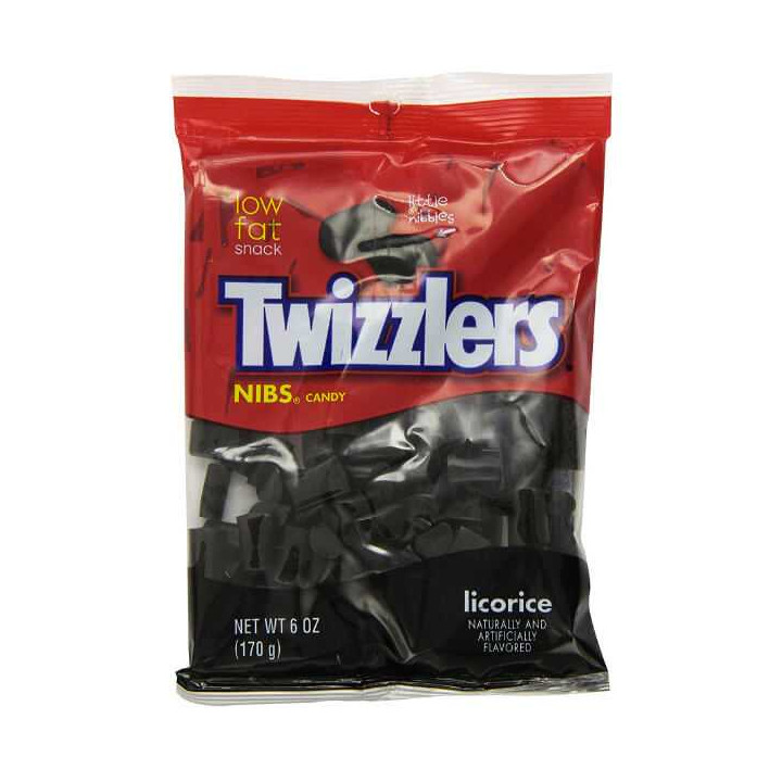 Twizzlers Licorice Nibs 170 g