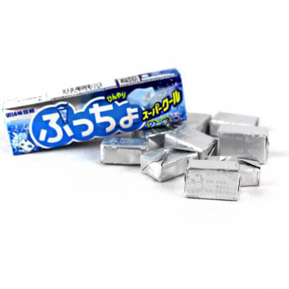 UHA MIKAKUTO Puccho Soda Chewy Candy Puccho Stick Soda 50 g