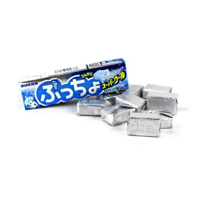 UHA MIKAKUTO Puccho Soda Chewy Candy Puccho Stick Soda 50 g