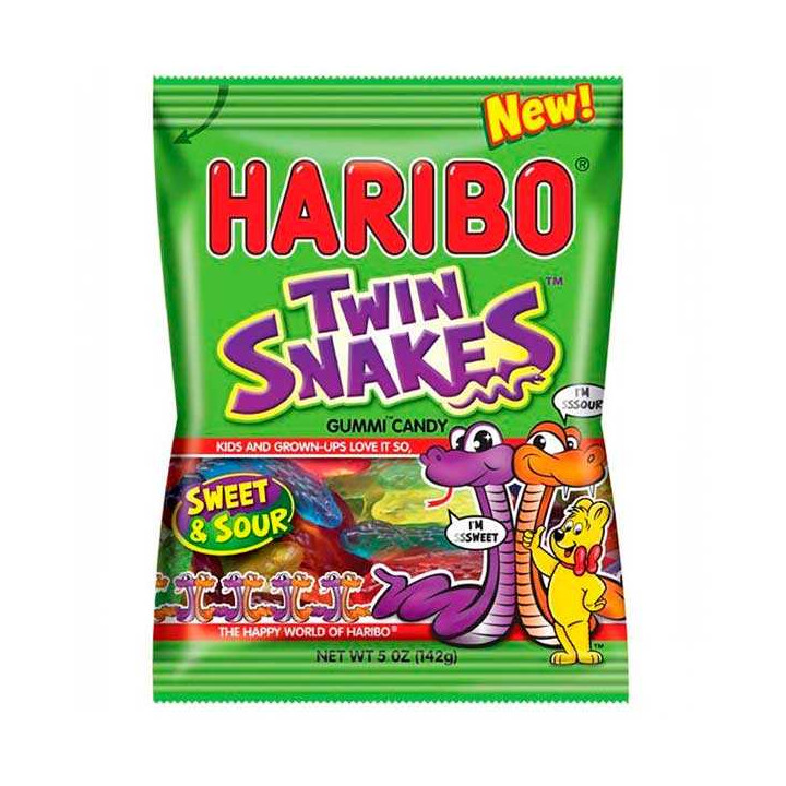 Haribo Twin Snakes 142 g