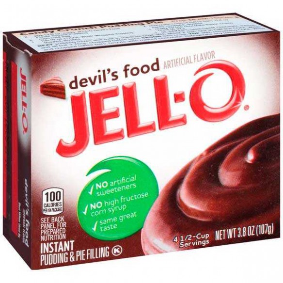 Jell-O Devil's Food Instant Pudding 107 g