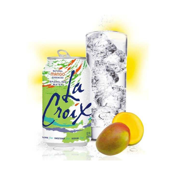 La Croix Mango Sparkling Water 355 ml