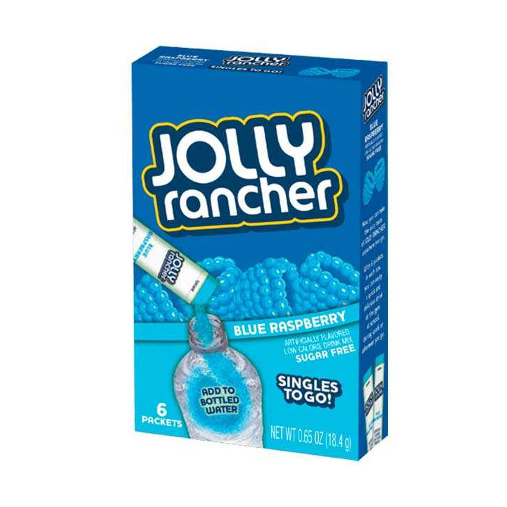 Jolly Rancher Blue Raspberry Singles to Go 18.4 g
