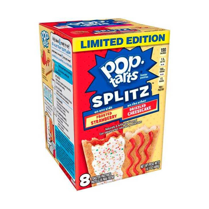 Pop Tarts Splitz Strawberry Cheesecake 400 g