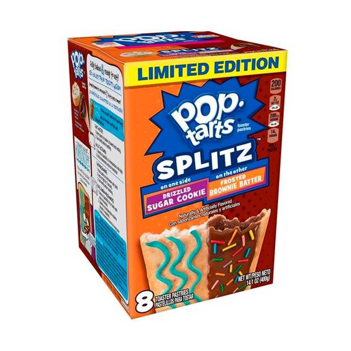 Pop Tarts Splitz Sugar Cookie / Brownie Batter 400 g