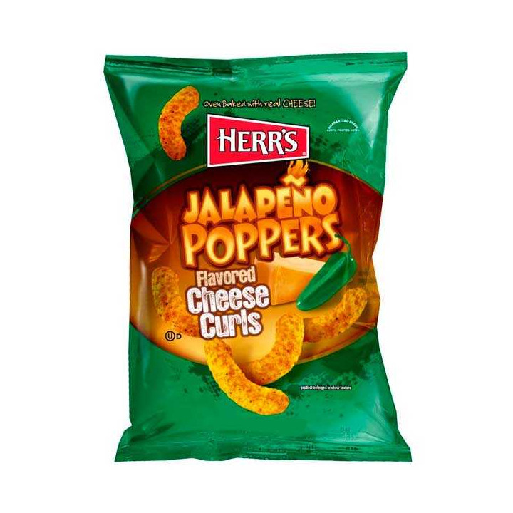 Herr's Jalapeno Cheese Curls 198.5 g