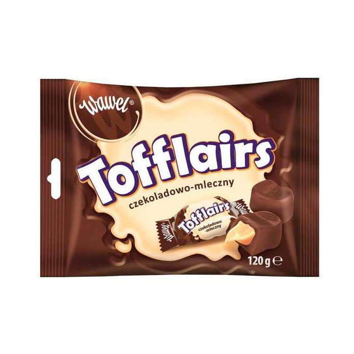 Wawel Tofflairs Czekoladowo Mleczny 120 g