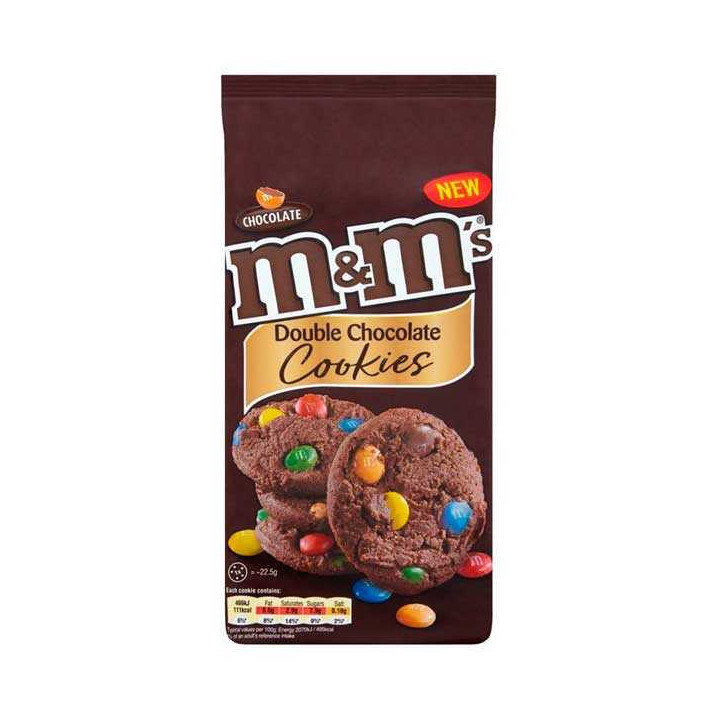 M&M's Double Chocolate Cookies 180 g