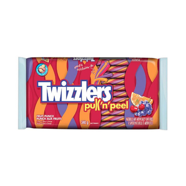 Twizzlers Fruit Punch Pull-N-Peel 340 g