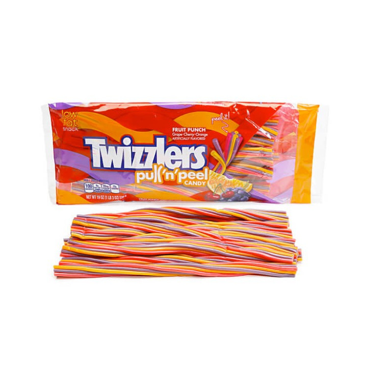 Twizzlers Fruit Punch Pull-N-Peel 340 g