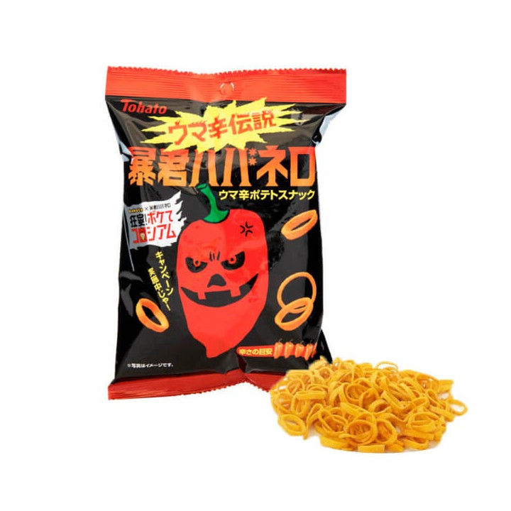 Tohato Spicy Potato Rings 56 g