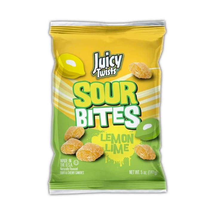 Juicy Twist Lemon Lime Sour Bites 141 g