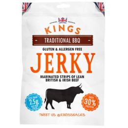 Kings Traditional BBQ Beef Jerky 25 g