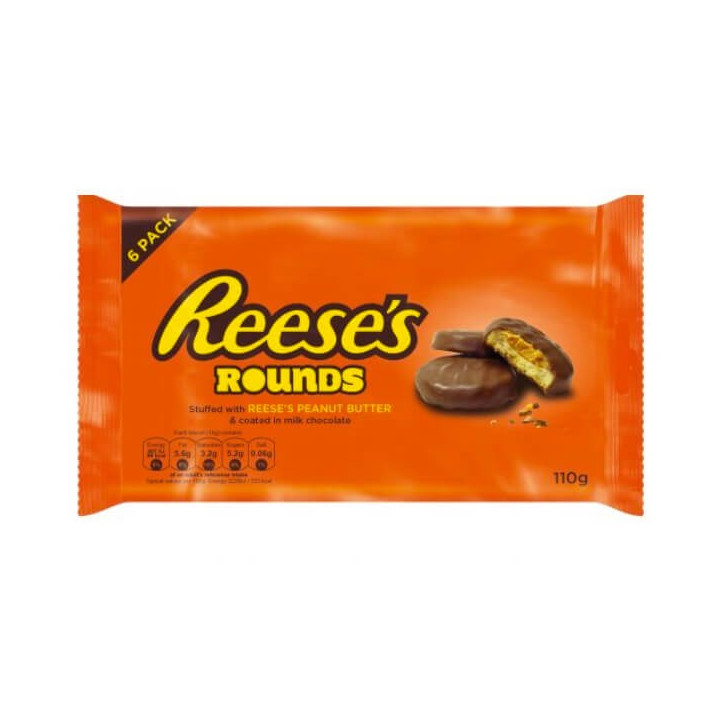 Reese's Rounds Peanut Butter 6 Pack - 110 g