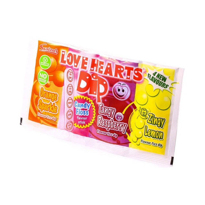 Swizzels Love Hearts Dips 23 g