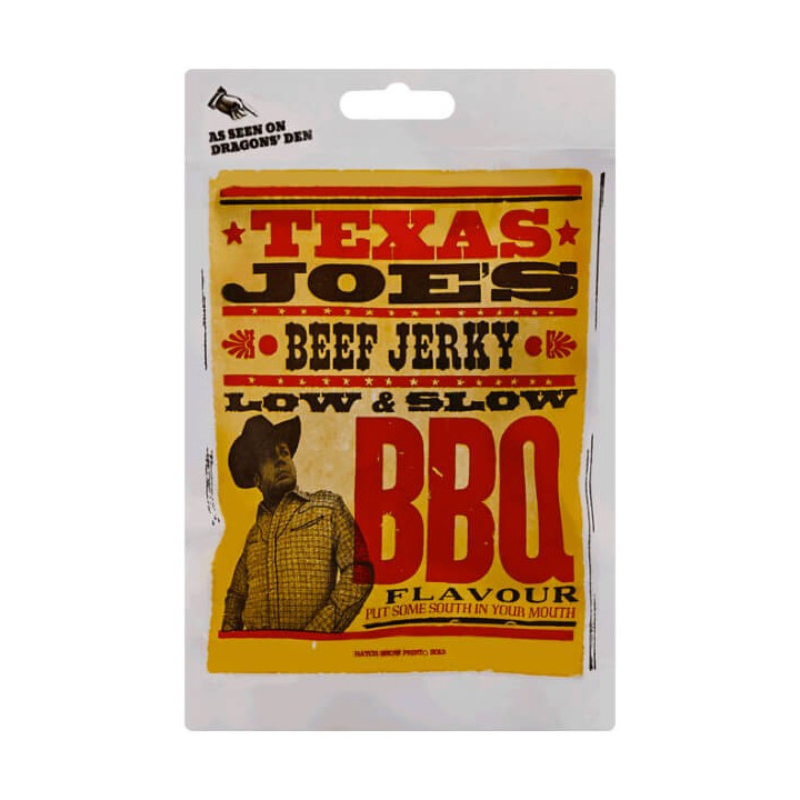 Texas Joe's Low & Slow BBQ Beef Jerky 25 g
