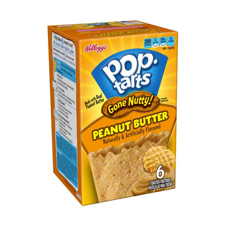 Pop Tarts Gone Nutty Peanut Butter 300 g