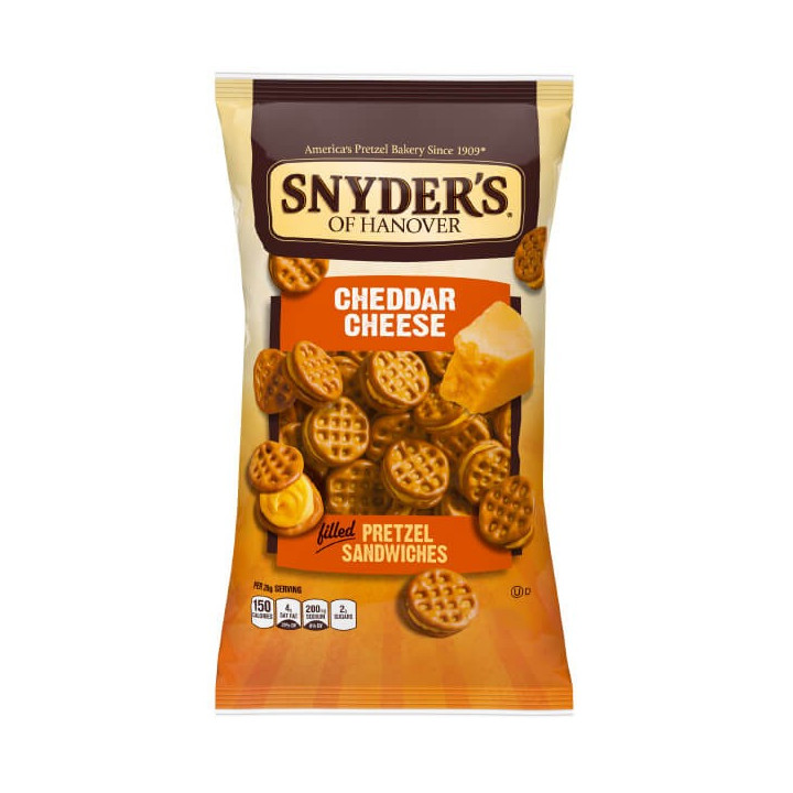 Snyder's of Hanover Pretzel Sandwiches Cheddar Cheese 60.2 g