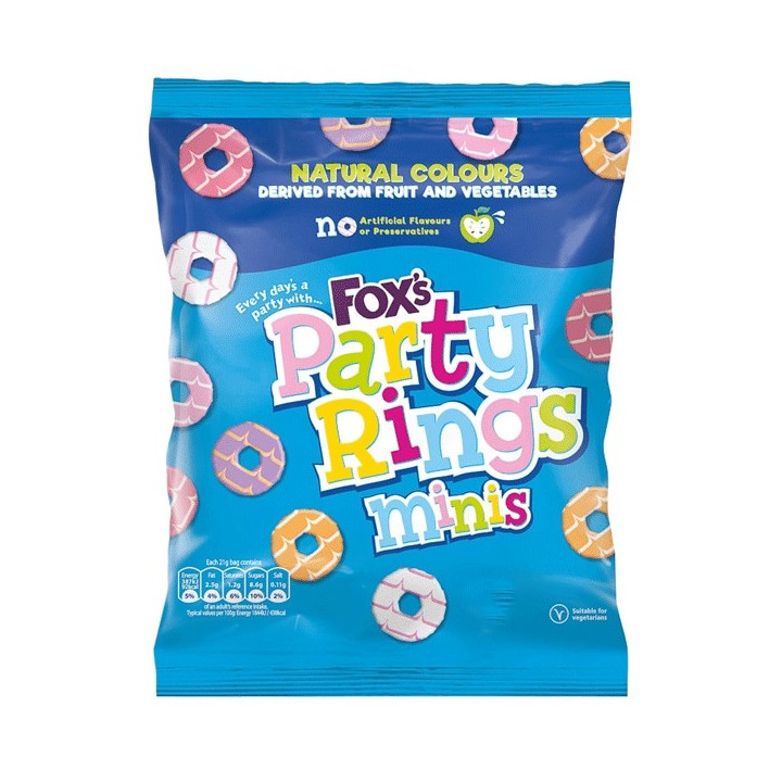 Fox's Party Rings Minis 110 g