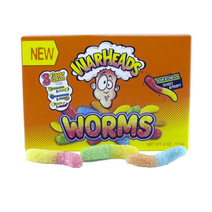 Warheads Worms 113 g