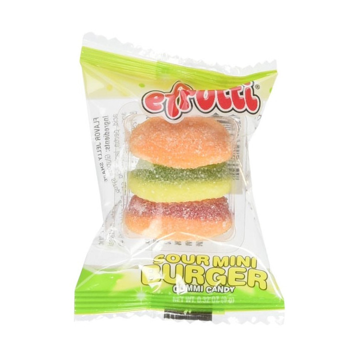 eFrutti Sour Mini Burger Gummi 9 g