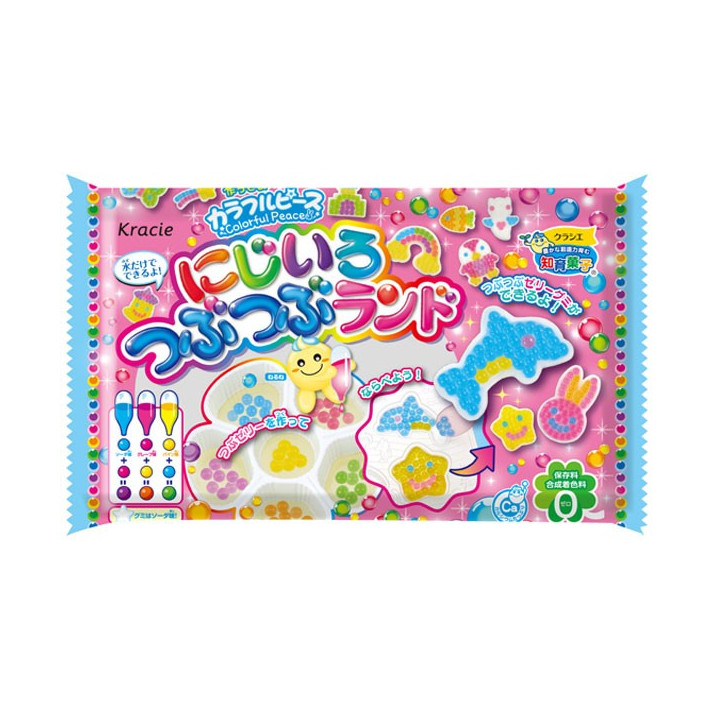 Kracie Colorful Peace Umi Nijiiro Tsubu Tsubu Land DIY 28 g