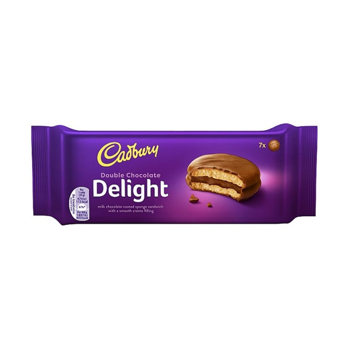 Cadbury Double Chocolate Delight 7 Pack - 175 g