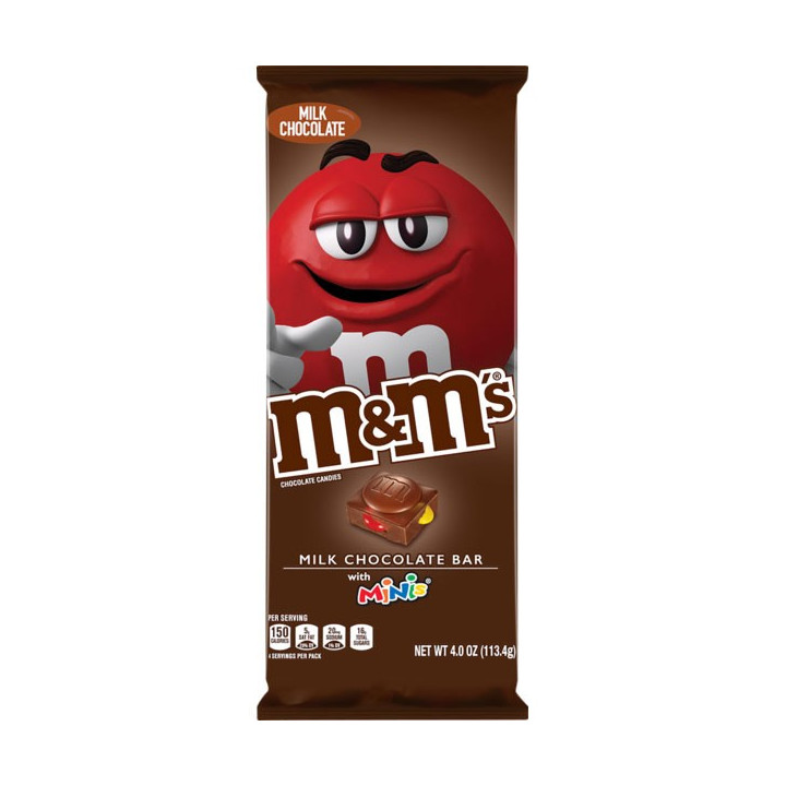 M&M's Milk Chocolate Bar 113.4 g