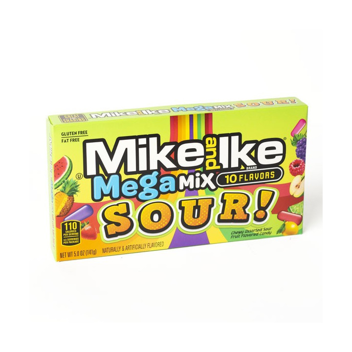 Mike and Ike Mega Mix Sour! 141 g