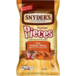 Snyder's Hot Buffalo Wing Pretzel Pieces 141 g