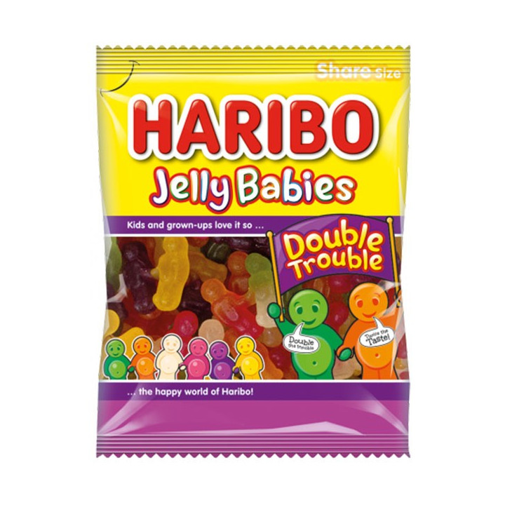 Haribo Jelly Babies Double Trouble 140 g