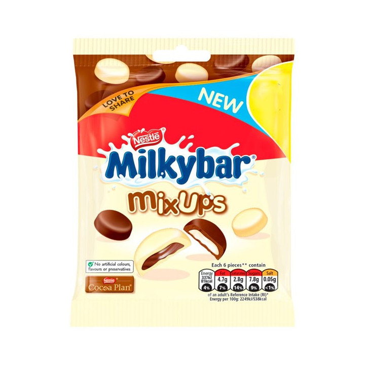 Nestle Milkybar Mix Ups 95 g