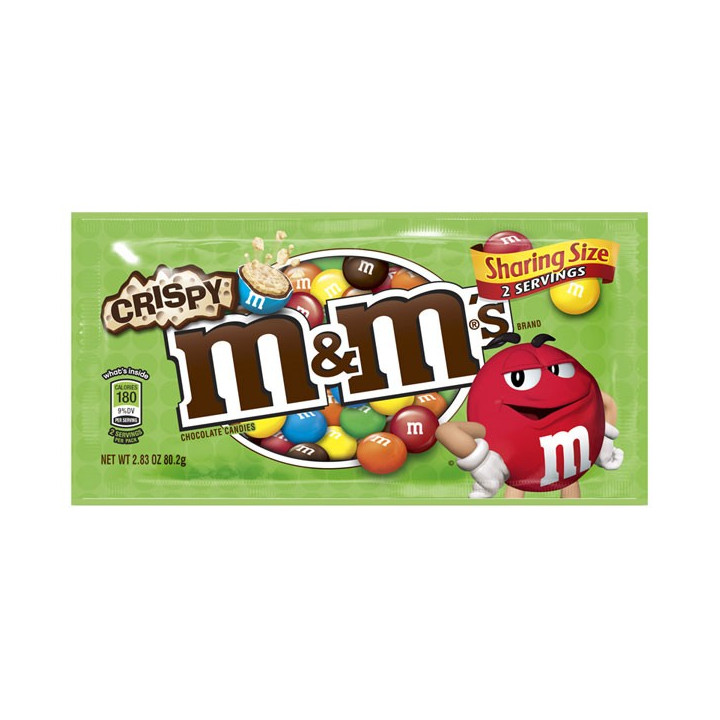 M&M's Crispy Share Size 80.2 g
