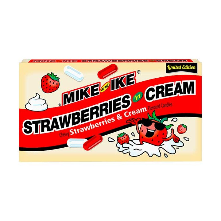 Mike and Ike Strawberries 'n Cream 141 g