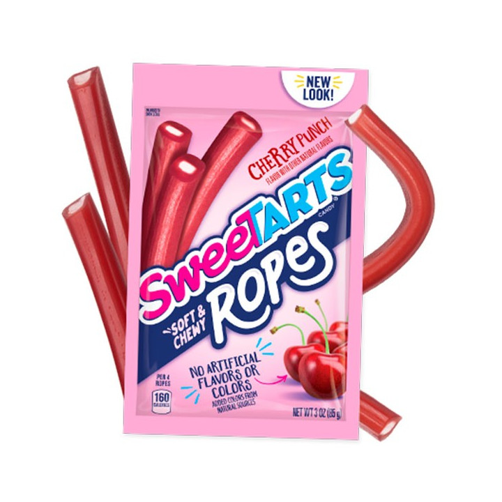 SweeTARTS Soft & Chewy Ropes Cherry Punch 85 g