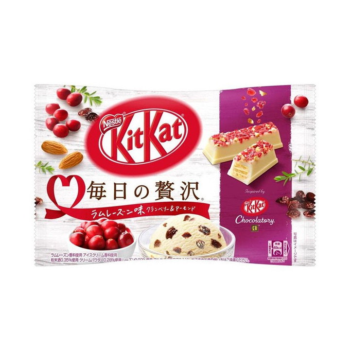 Kit Kat Rich Rum Raisin Cranberry & Almond 102 g
