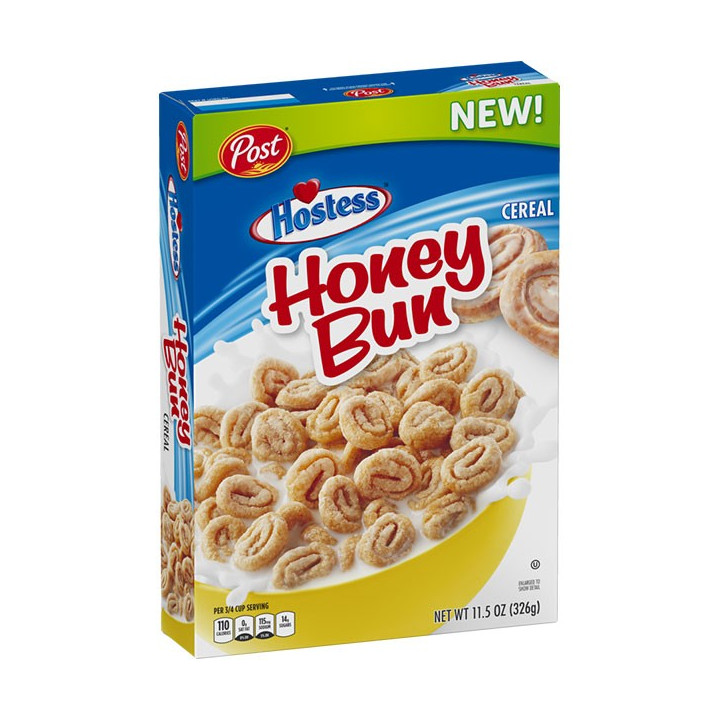 Post Hostess Honey Bun Cereal 326 g
