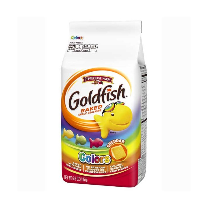 Goldfish Colors Cheddar 187 g