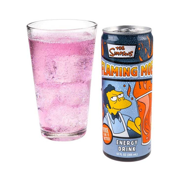 The Simpsons Flaming Moe Energy Drink 355 ml