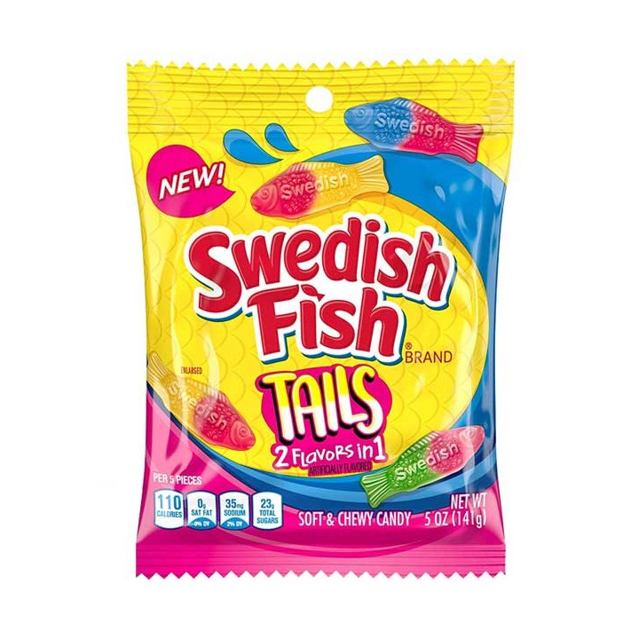 Swedish Fish Tails 141 g