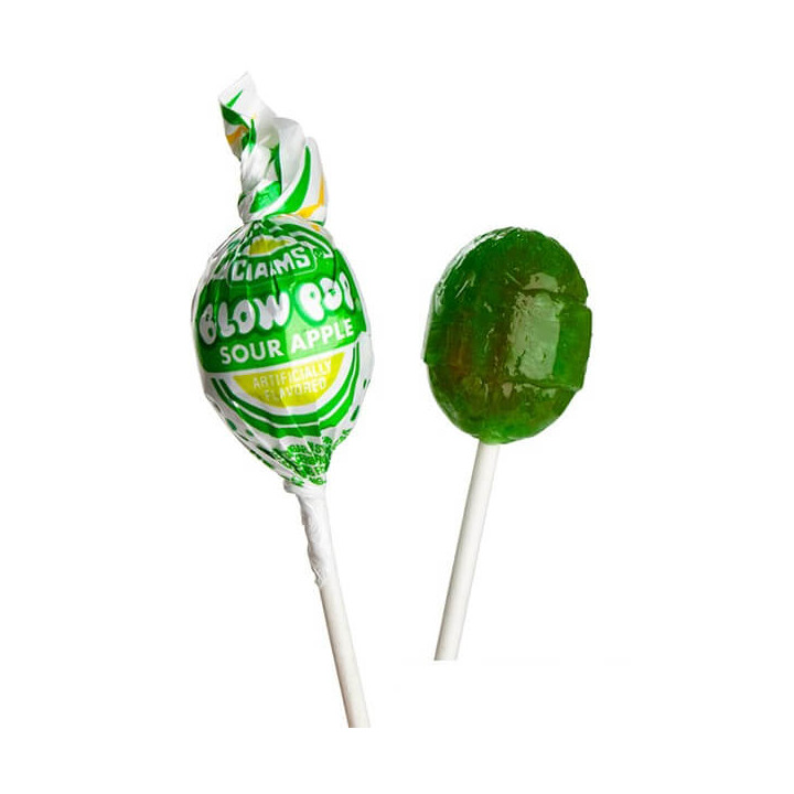 Blow Pop Sour Apple 18 g