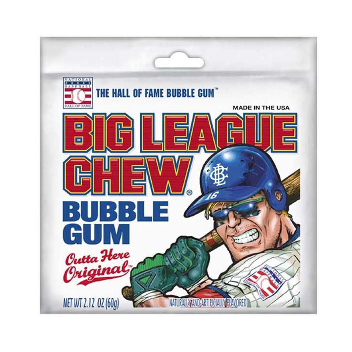 Big League Chew Bubble Gum Original 60 g